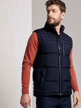 Steppweste mit Stehkragen - Männer - Sky Captain Blue Steppweste mit Stehkragen - Männer - Sky Captain Blue - 5 - TOM TAILOR