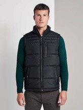 Steppweste mit Stehkragen - Männer - Black Steppweste mit Stehkragen - Männer - Black - 1 - TOM TAILOR