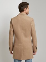 Klassischer Wollmantel - Männer - beige wool structure Klassischer Wollmantel - Männer - beige wool structure - 2 - TOM TAILOR