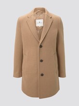 Klassischer Wollmantel - Männer - beige wool structure Klassischer Wollmantel - Männer - beige wool structure - 7 - TOM TAILOR