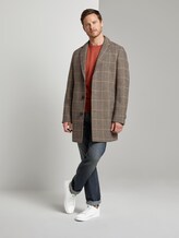 Klassischer Wollmantel - Männer - beige multi houndstooth Klassischer Wollmantel - Männer - beige multi houndstooth - 3 - TOM TAILOR