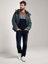 Pufferjacke mit Kapuze - Männer - Dark Gable Green Pufferjacke mit Kapuze - Männer - Dark Gable Green - 3 - TOM TAILOR