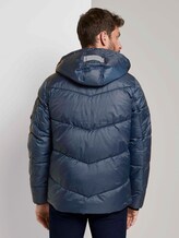 Pufferjacke mit Kapuze - Männer - Dark Denim Blue Pufferjacke mit Kapuze - Männer - Dark Denim Blue - 2 - TOM TAILOR