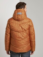 Pufferjacke mit Kapuze - Männer - Spicy Pumpkin Orange Pufferjacke mit Kapuze - Männer - Spicy Pumpkin Orange - 2 - TOM TAILOR