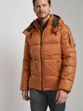 Pufferjacke mit Kapuze - Männer - Spicy Pumpkin Orange Pufferjacke mit Kapuze - Männer - Spicy Pumpkin Orange - 5 - TOM TAILOR