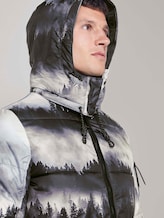 Pufferjacke mit Kapuze - Männer - foggy tree print Pufferjacke mit Kapuze - Männer - foggy tree print - 2 - TOM TAILOR
