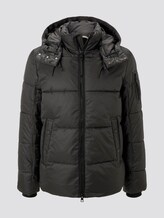 Pufferjacke mit Kapuze - Männer - Black Pufferjacke mit Kapuze - Männer - Black - 7 - TOM TAILOR