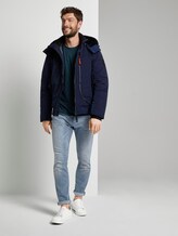 Blousonjacke mit Reißverschlussdetails - Männer - Sky Captain Blue Blousonjacke mit Reißverschlussdetails - Männer - Sky Captain Blue - 3 - TOM TAILOR