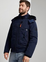 Blousonjacke mit Reißverschlussdetails - Männer - Sky Captain Blue Blousonjacke mit Reißverschlussdetails - Männer - Sky Captain Blue - 5 - TOM TAILOR