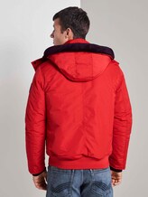 Jas met rits detail - Mannen - Samba Red Jas met rits detail - Mannen - Samba Red - 2 - TOM TAILOR