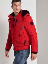 Jas met rits detail - Mannen - Samba Red Jas met rits detail - Mannen - Samba Red - 5 - TOM TAILOR