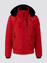 Jas met rits detail - Mannen - Samba Red Jas met rits detail - Mannen - Samba Red - 7 - TOM TAILOR