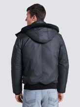 Jas met rits detail - Mannen - grey twill structure Jas met rits detail - Mannen - grey twill structure - 2 - TOM TAILOR
