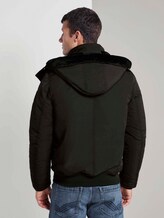 Blousonjacke mit Reißverschlussdetails - Männer - Black Blousonjacke mit Reißverschlussdetails - Männer - Black - 2 - TOM TAILOR