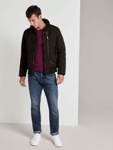 Blousonjacke mit Reißverschlussdetails - Männer - Black Blousonjacke mit Reißverschlussdetails - Männer - Black - 3 - TOM TAILOR