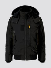 Blousonjacke mit Reißverschlussdetails - Männer - Black Blousonjacke mit Reißverschlussdetails - Männer - Black - 7 - TOM TAILOR