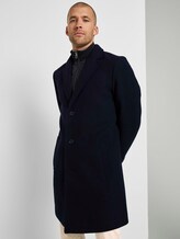 Wollmantel mit abnehmbarem Krageneinsatz - Männer - Sky Captain Blue Wollmantel mit abnehmbarem Krageneinsatz - Männer - Sky Captain Blue - 5 - TOM TAILOR