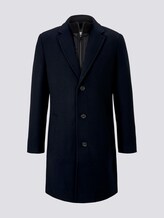 Wollmantel mit abnehmbarem Krageneinsatz - Männer - Sky Captain Blue Wollmantel mit abnehmbarem Krageneinsatz - Männer - Sky Captain Blue - 7 - TOM TAILOR