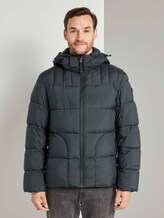 Pufferjacke mit Kapuze - Männer - Dark Gable Green Pufferjacke mit Kapuze - Männer - Dark Gable Green - 1 - TOM TAILOR