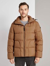 Pufferjacke mit Kapuze - Männer - Toasted Coconut Pufferjacke mit Kapuze - Männer - Toasted Coconut - 1 - TOM TAILOR