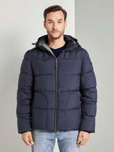 Puffer jas met hoodie - Mannen - Sky Captain Blue Puffer jas met hoodie - Mannen - Sky Captain Blue - 1 - TOM TAILOR