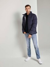 Puffer jas met hoodie - Mannen - Sky Captain Blue Puffer jas met hoodie - Mannen - Sky Captain Blue - 3 - TOM TAILOR