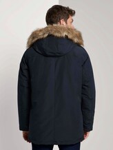 Lange Winterjacke mit Fellkragen - Männer - Sky Captain Blue Lange Winterjacke mit Fellkragen - Männer - Sky Captain Blue - 2 - TOM TAILOR