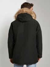 Lange Winterjacke mit Fellkragen - Männer - Black Lange Winterjacke mit Fellkragen - Männer - Black - 2 - TOM TAILOR