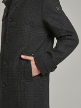 Wollmantel mit gesteppter Unterjacke - Männer - navy check Wollmantel mit gesteppter Unterjacke - Männer - navy check - 9 - TOM TAILOR