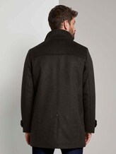 Wollmantel mit gesteppter Unterjacke - Männer - Black Wollmantel mit gesteppter Unterjacke - Männer - Black - 2 - TOM TAILOR