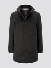 Wollmantel mit gesteppter Unterjacke - Männer - Black Wollmantel mit gesteppter Unterjacke - Männer - Black - 7 - TOM TAILOR
