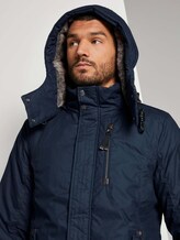 Moderne Winterjacke mit abnehmbarer Kapuze - Männer - Sky Captain Blue Moderne Winterjacke mit abnehmbarer Kapuze - Männer - Sky Captain Blue - 9 - TOM TAILOR