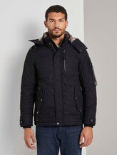 Moderne Winterjacke mit abnehmbarer Kapuze - Männer - Black Moderne Winterjacke mit abnehmbarer Kapuze - Männer - Black - 1 - TOM TAILOR