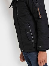 Moderne Winterjacke mit abnehmbarer Kapuze - Männer - Black Moderne Winterjacke mit abnehmbarer Kapuze - Männer - Black - 10 - TOM TAILOR