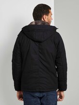 Moderne Winterjacke mit abnehmbarer Kapuze - Männer - Black Moderne Winterjacke mit abnehmbarer Kapuze - Männer - Black - 2 - TOM TAILOR