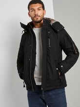 Moderne Winterjacke mit abnehmbarer Kapuze - Männer - Black Moderne Winterjacke mit abnehmbarer Kapuze - Männer - Black - 5 - TOM TAILOR