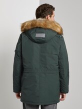 Winterparka mit Fellkapuze - Männer - Dark Gable Green Winterparka mit Fellkapuze - Männer - Dark Gable Green - 2 - TOM TAILOR