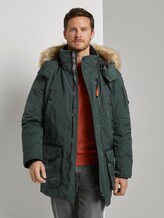 Winterparka mit Fellkapuze - Männer - Dark Gable Green Winterparka mit Fellkapuze - Männer - Dark Gable Green - 5 - TOM TAILOR
