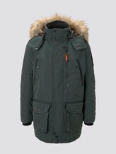 Winterparka mit Fellkapuze - Männer - Dark Gable Green Winterparka mit Fellkapuze - Männer - Dark Gable Green - 7 - TOM TAILOR