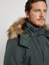 Winterparka mit Fellkapuze - Männer - Dark Gable Green Winterparka mit Fellkapuze - Männer - Dark Gable Green - 9 - TOM TAILOR