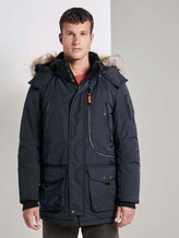 Winterparka mit Fellkapuze - Männer - Sky Captain Blue Winterparka mit Fellkapuze - Männer - Sky Captain Blue - 1 - TOM TAILOR