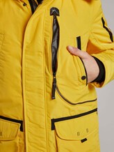 Winterparka mit Fellkapuze - Männer - Californian Yellow Winterparka mit Fellkapuze - Männer - Californian Yellow - 10 - TOM TAILOR