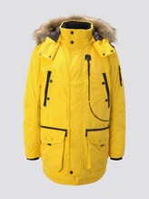Winterparka mit Fellkapuze - Männer - Californian Yellow Winterparka mit Fellkapuze - Männer - Californian Yellow - 7 - TOM TAILOR