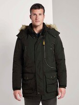 Winterparka mit Fellkapuze - Männer - Black Winterparka mit Fellkapuze - Männer - Black - 1 - TOM TAILOR