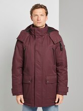 Lange Funktions-Winterjacke - Männer - Dusty Wildberry Red Lange Funktions-Winterjacke - Männer - Dusty Wildberry Red - 1 - TOM TAILOR