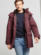 Lange Funktions-Winterjacke - Männer - Dusty Wildberry Red Lange Funktions-Winterjacke - Männer - Dusty Wildberry Red - 5 - TOM TAILOR