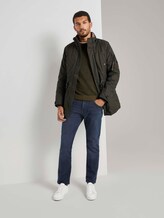 Winterparka mit Kordelzug - Männer - Shadow Olive Winterparka mit Kordelzug - Männer - Shadow Olive - 3 - TOM TAILOR