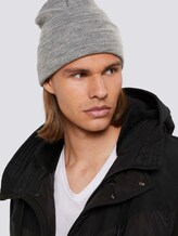 Basic Beanie-Mütze - Männer - Heather Grey Melange Basic Beanie-Mütze - Männer - Heather Grey Melange - 5 - TOM TAILOR Denim