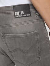 Aedan Straight Stretch-Jeans - Männer - used mid stone grey denim Aedan Straight Stretch-Jeans - Männer - used mid stone grey denim - 9 - TOM TAILOR Denim