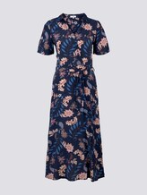 Wickelkleid mit Blumenmuster - Frauen - navy floral design Wickelkleid mit Blumenmuster - Frauen - navy floral design - 7 - TOM TAILOR